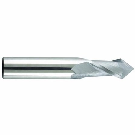 Morse DRILLMILL Regular Length Single End, Series 5989, 38 Dia, 212 Overall Length, 1 Flute Length 59081